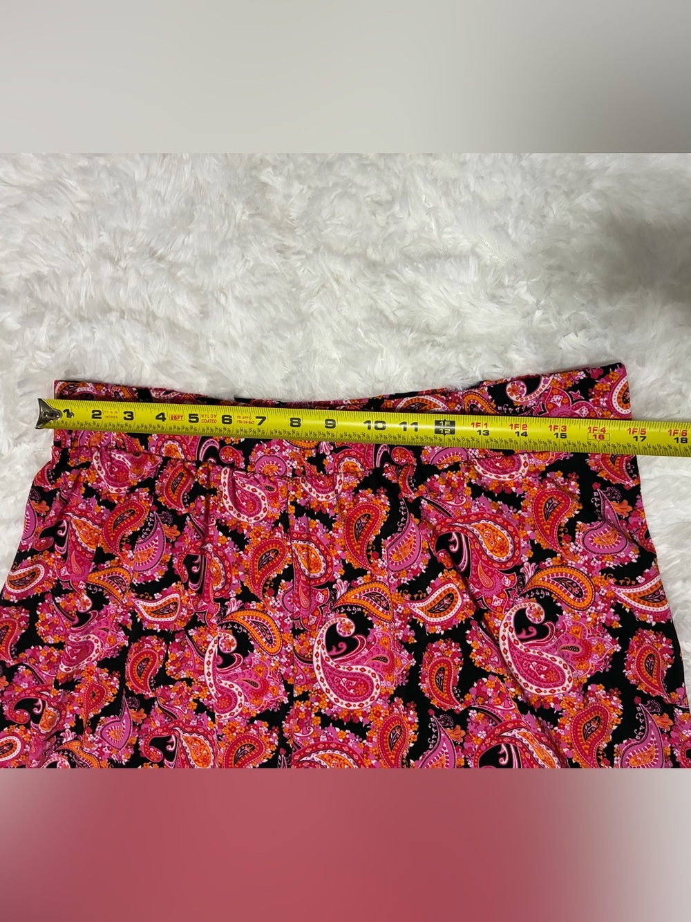 Jessica London Pink Paisley Wide-Leg Palazzo Pants - Picture 7 of 8
